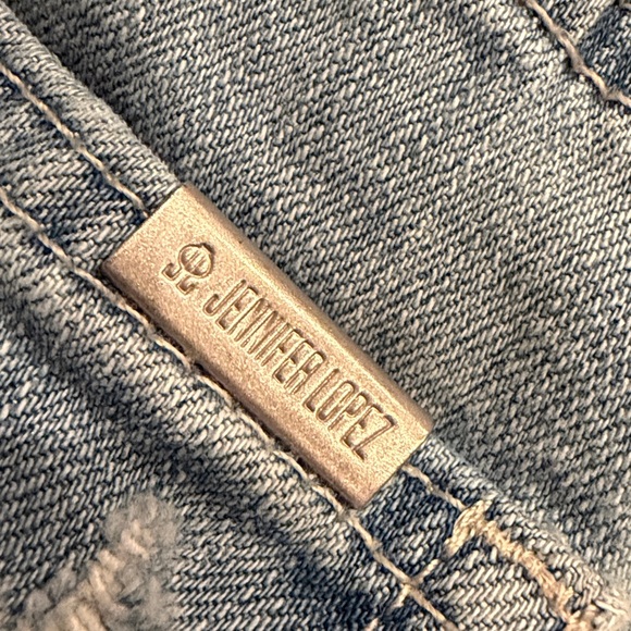 Jennifer Lopez Light Blue Straight Leg Jeans - Picture 3 of 4